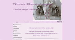 Desktop Screenshot of lavendela.se