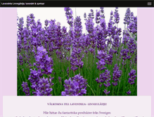 Tablet Screenshot of lavendela.se